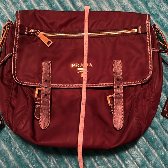 Prada RARE FIND Bordeaux Large Crossbody - Picture 8 of 13